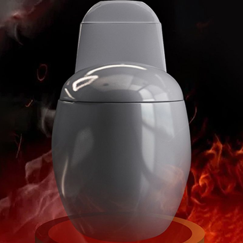 Modern Flush Toilet All-In-One Floor Mounted Porcelain Siphon Jet Urine Toilet