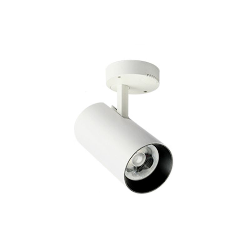 Spot lumineux tubulaire en aluminium pour salon, luminaire encastré moderne à LED
