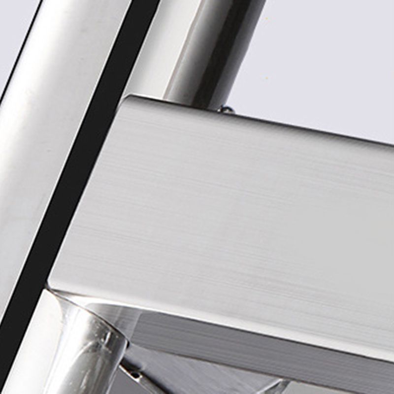 Modern Stainless Steel Prep Table Rectangular Rolling Prep Table for Dining Room