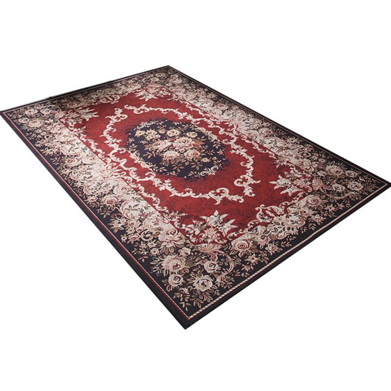 NOSTALGIA RUG FLORAL ESTRADA SINTÉTICAS Multi coloreadas alfombra antideslizante