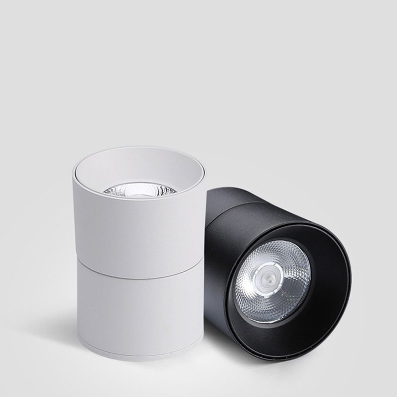 Opvouwbare metalen plafonddownlight Eenvoud LED-inbouwspot voor gang
