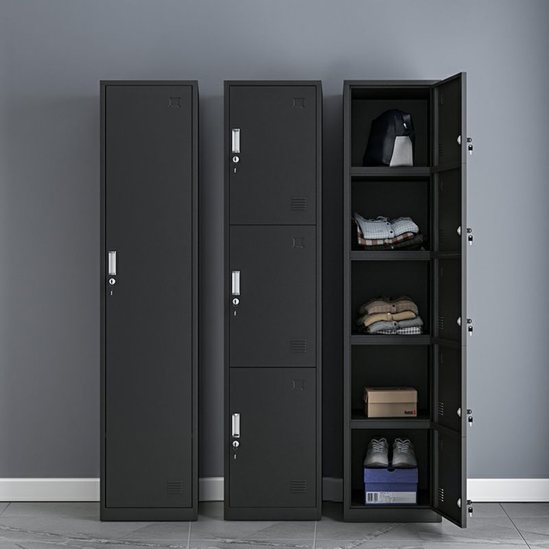 Industrial Storage Cabinet Hinged Wardrobe Closet for Bedroom