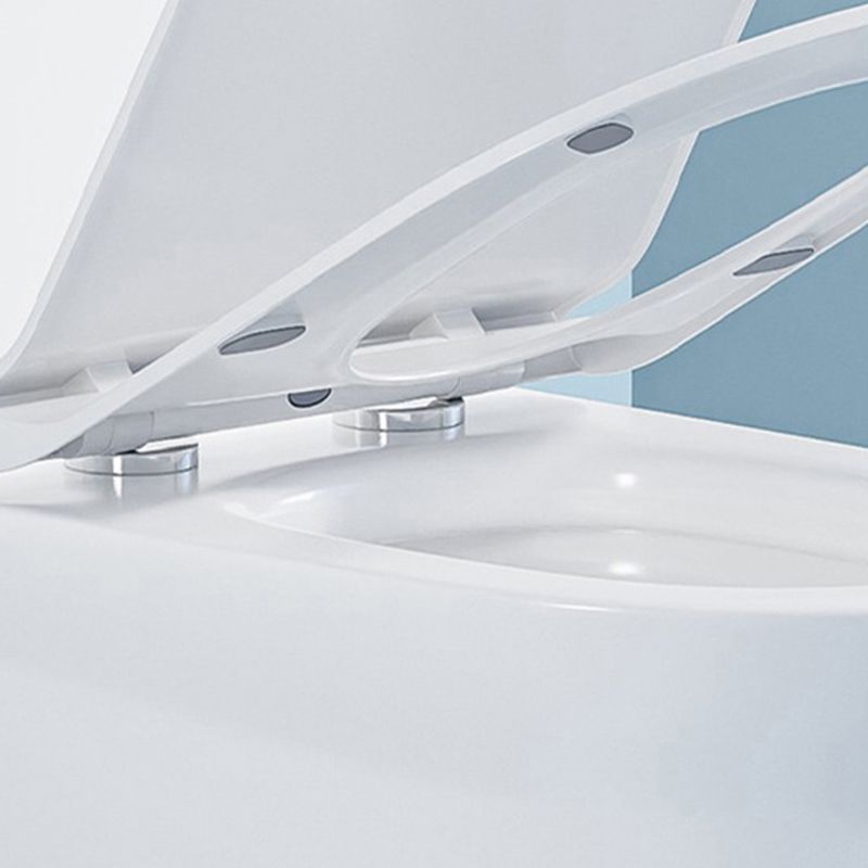 Modern White Ceramic Flush Toilet Floor Mounted Urine Toilet for Washroom