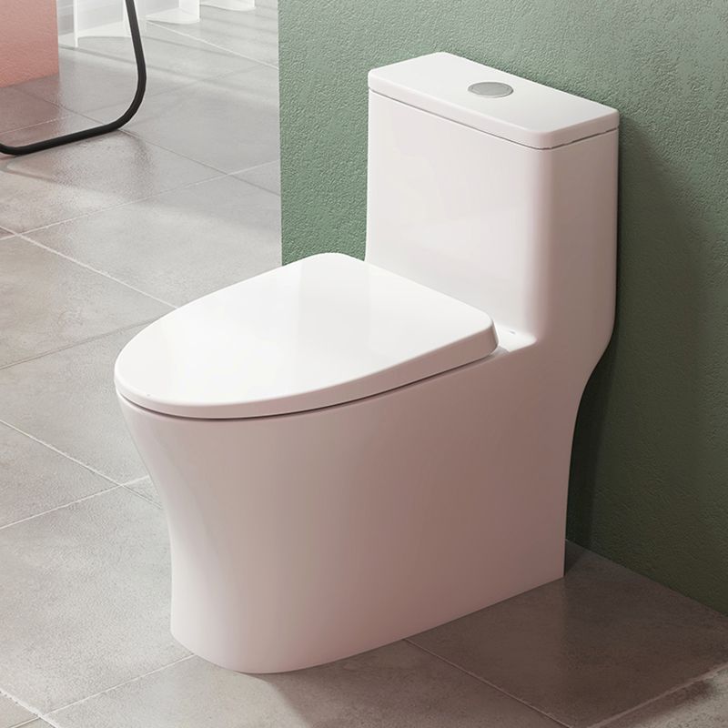 Modern Floor Mounted Toilet Slow Close Seat Included Toilet Bowl for Bathroom