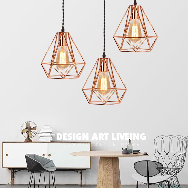 Diamond Cage colgante Luz de techo