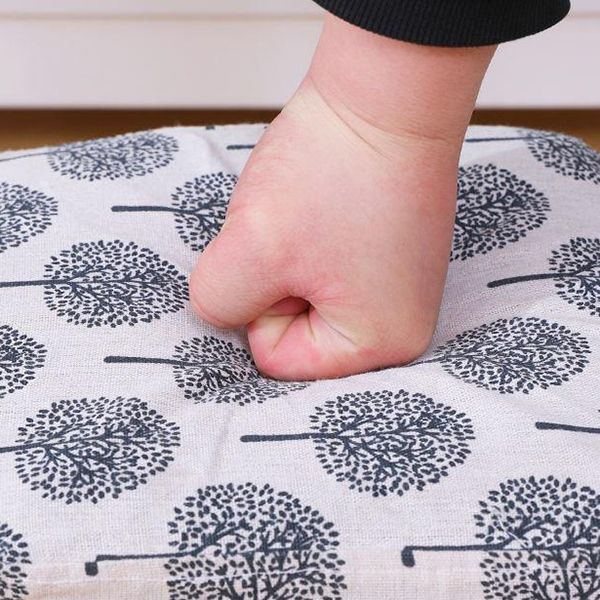 Cotton Standard Stool Modern Style Simple Household Foot Stool
