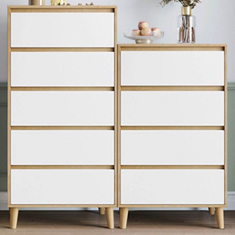 Contemporary Bedroom Chest 16" Wide Storage Chest with Drawers