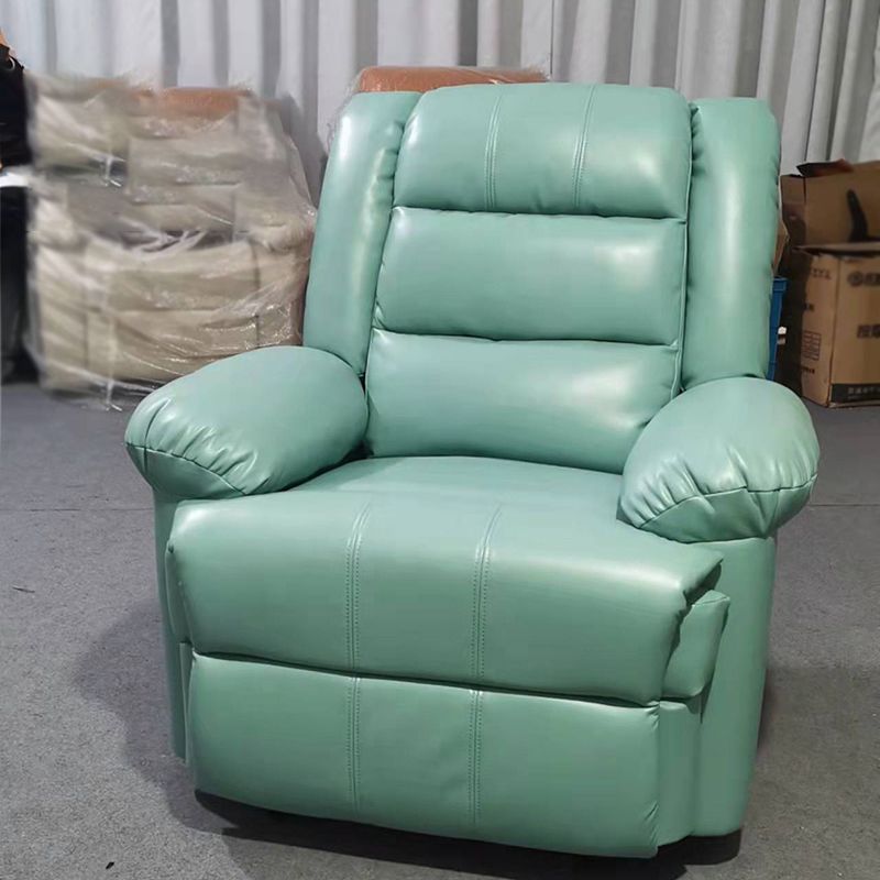 Contemporary Recliner Chair Metal Frame Standard Recliner with Independent Foot