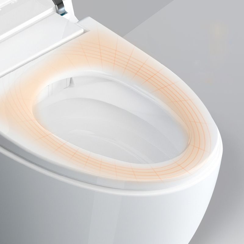 One Piece Toilet Modern Flush Toilet Porcelain Floor Mounted Siphon Jet Toilet