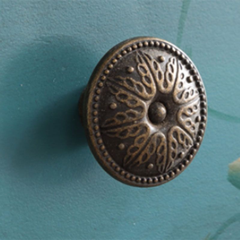 Traditional Storage Chest Solid Wood 15.6 Inch Width Dresser