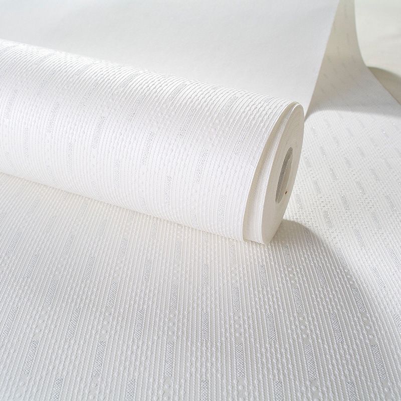 Simple Lattice Print Plain Wallpaper for Accent Wall 31' x 20.5" Wall Covering in Soft Color