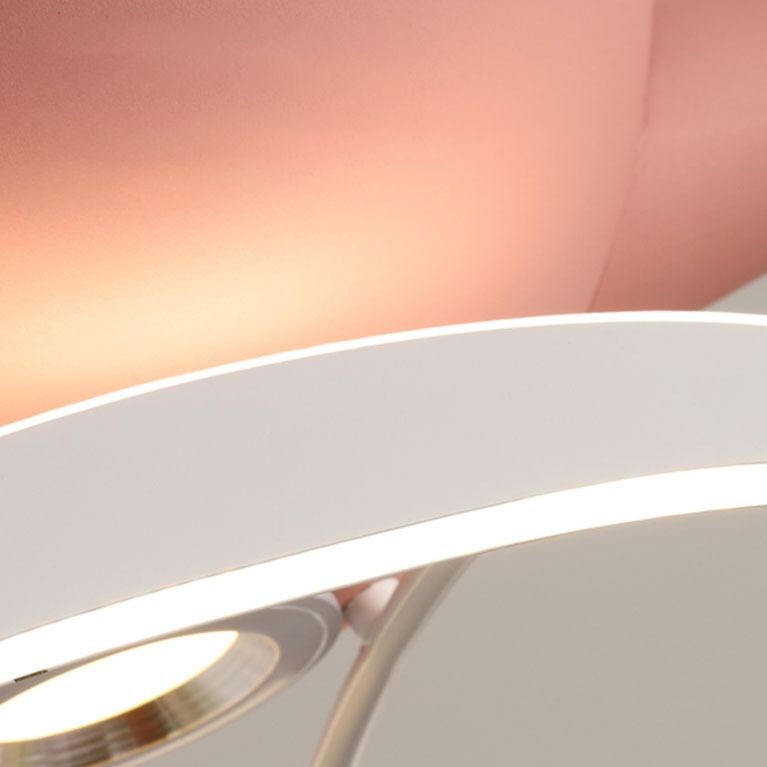 Metal Geometric Ceiling Pendant Modern Style Multi Lights LED Flush Light