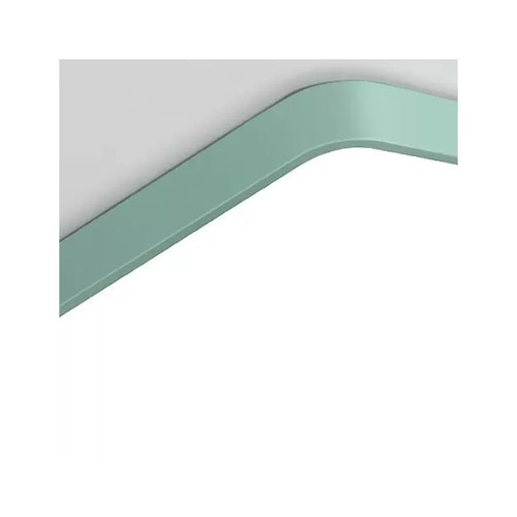 Slanke vierkante inbouwlamp van acryl in Scandinavische stijl LED-plafondlamp voor kantoorgang