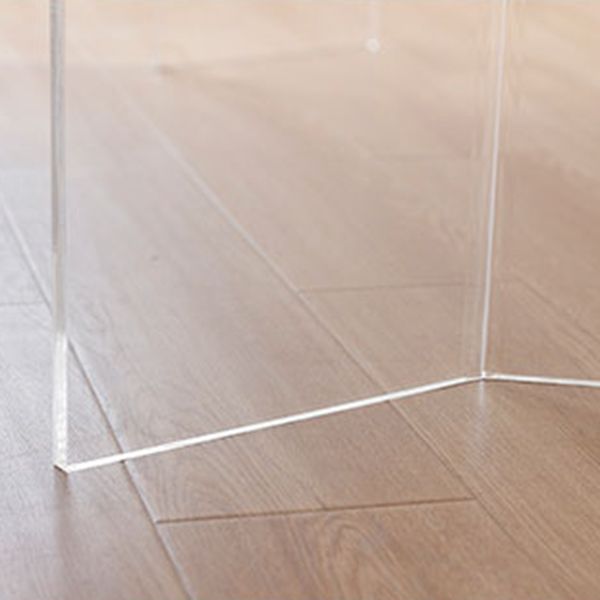 Designer Style Acrylic Dining Set 1/4/5 Pieces Home Table Dining Room Set