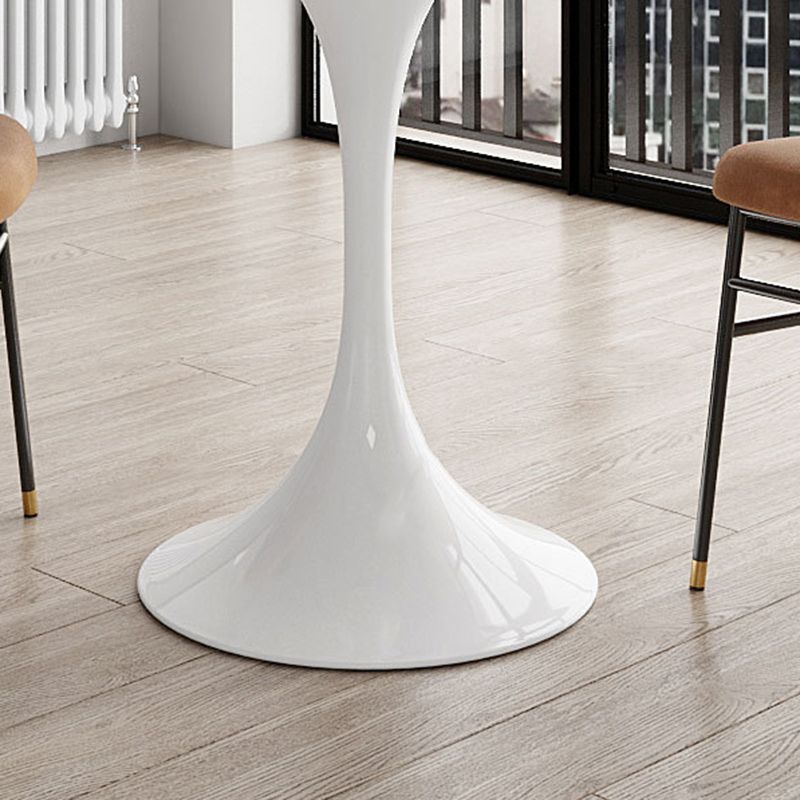 Modern 1/2/3/4/5 Pieces Dining Set Round Stone Dining Table for Kitchen