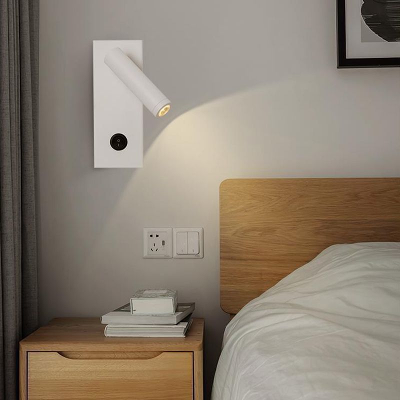 Single White/Black Modern Wall Mounted Sconce LED Wall Light