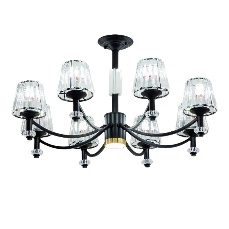American Glass Chandelier Multi Light Chandelier Pendant for Dining Room