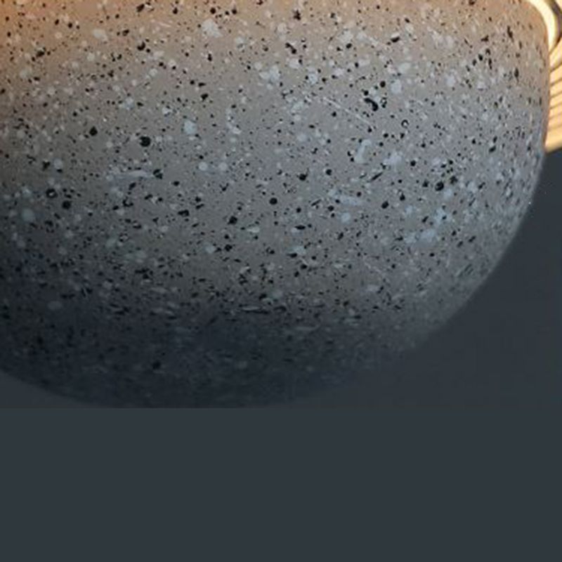 Modern Simplicity Round Ceiling Chandelier Cement Hanging Light for Living Room