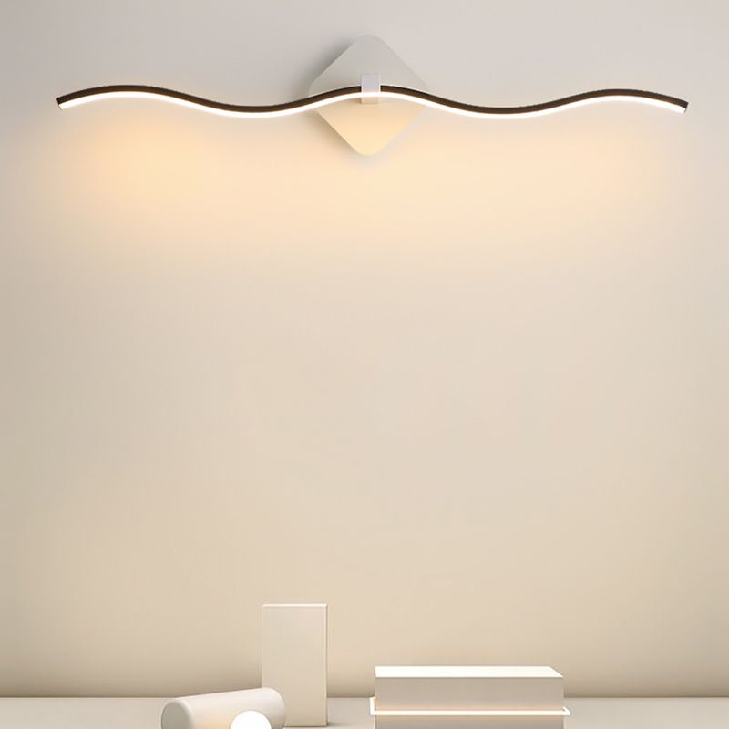 Accesorio de iluminación de tocador ondulado Maltal Baño LED LEULA MUNTA MUNTA MUNTA