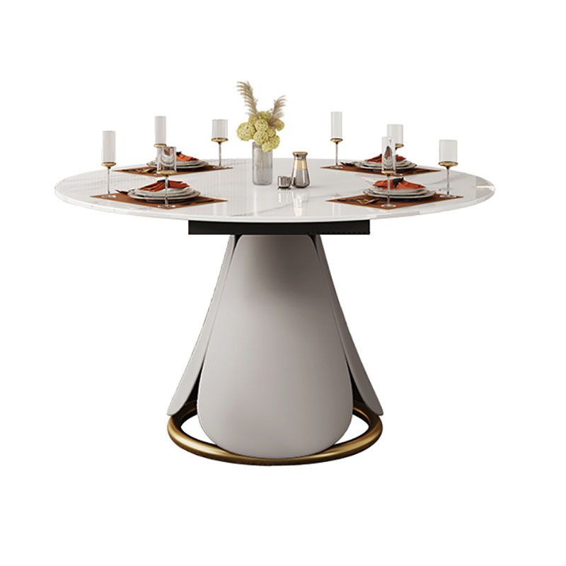 Modern Dining Round Table Dining Sintered Stone Table for Restaurant