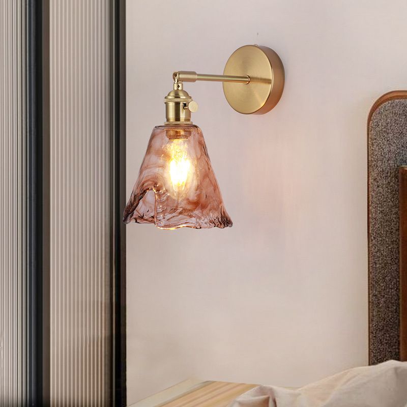 Glasgeometrische schaduw Wandlampen Modern eenvoudig