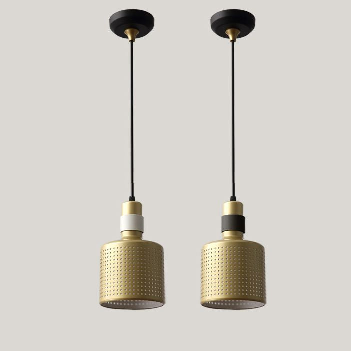 Cilinder hanger verlichtingsarmatuur eigentijdse stijl metaal omlaag verlichting hanger