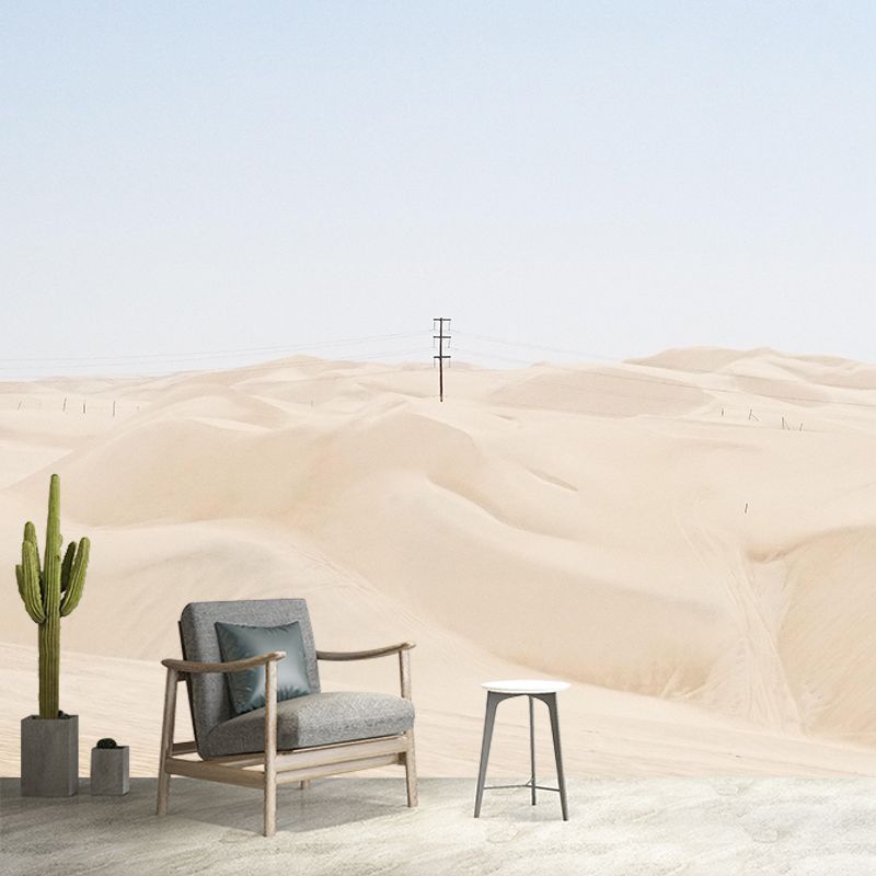 Vivid Mildew Resistant Wall Huge Desert Wallpaper Sitting Room Wall Mural