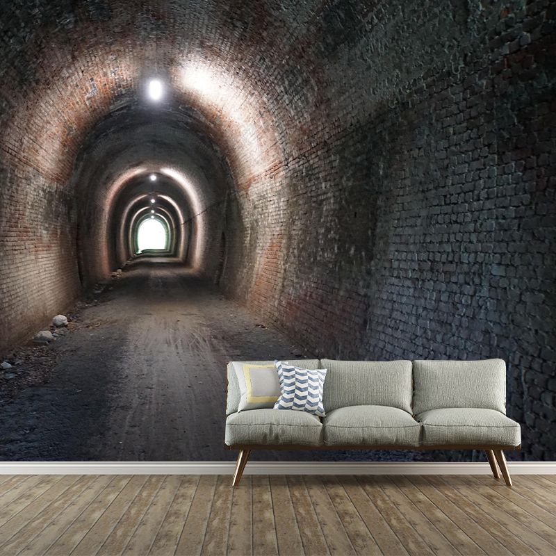 Space Extension Wall Mural Wallpaper Mildew Resistant Wall Covering for Sitting Room