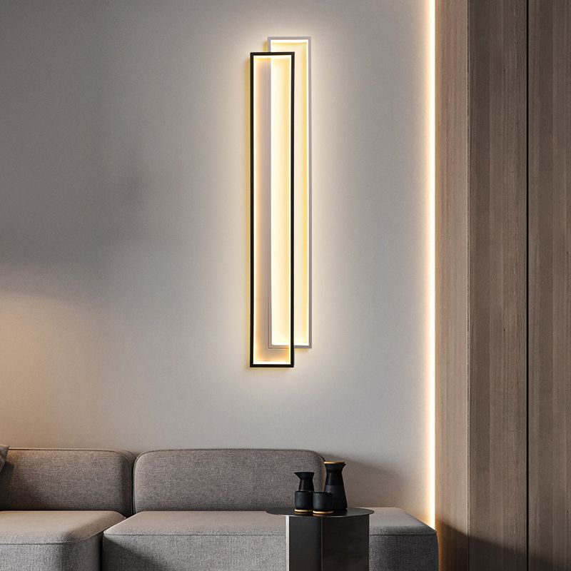 Simplicité lampe à la ligne rectangle des lampes murales intérieures