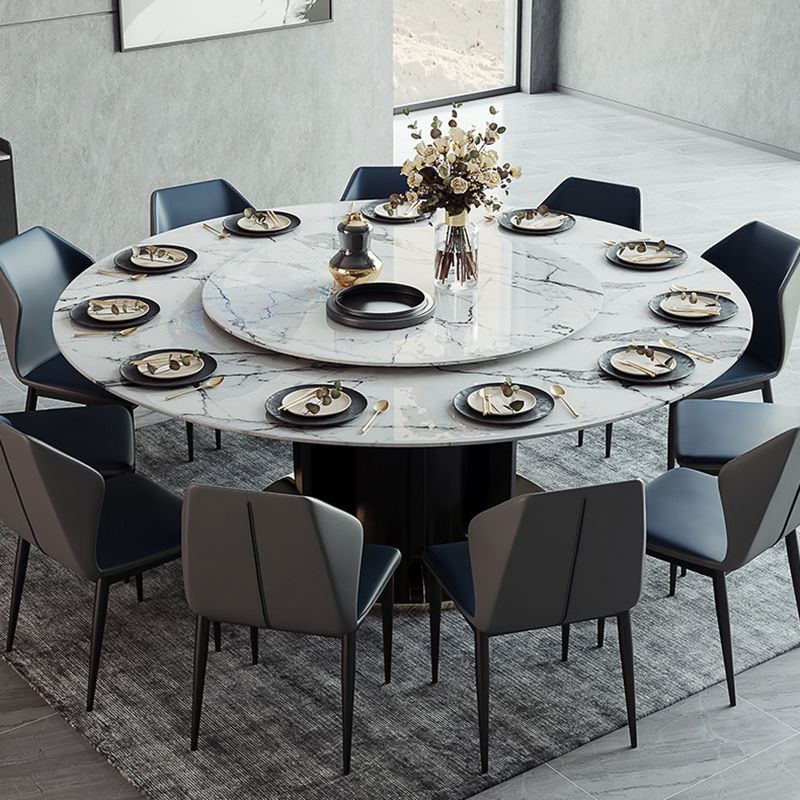 Glam Home Convertible Dining Table Home Round Pedestal Table
