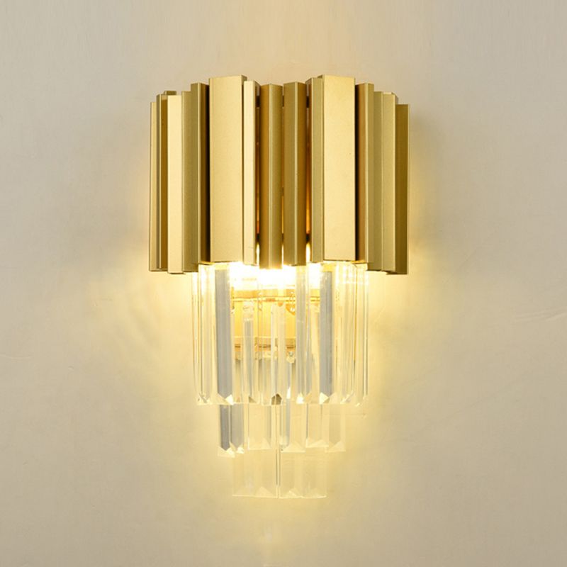 Modern Wall Light Sconce Creative Crystal shade Wall Light Fixture for Bedroom