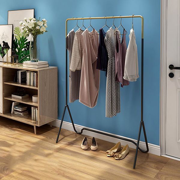 Industrial Coat Hanger Free Standing Modern Solid Color Coat Rack