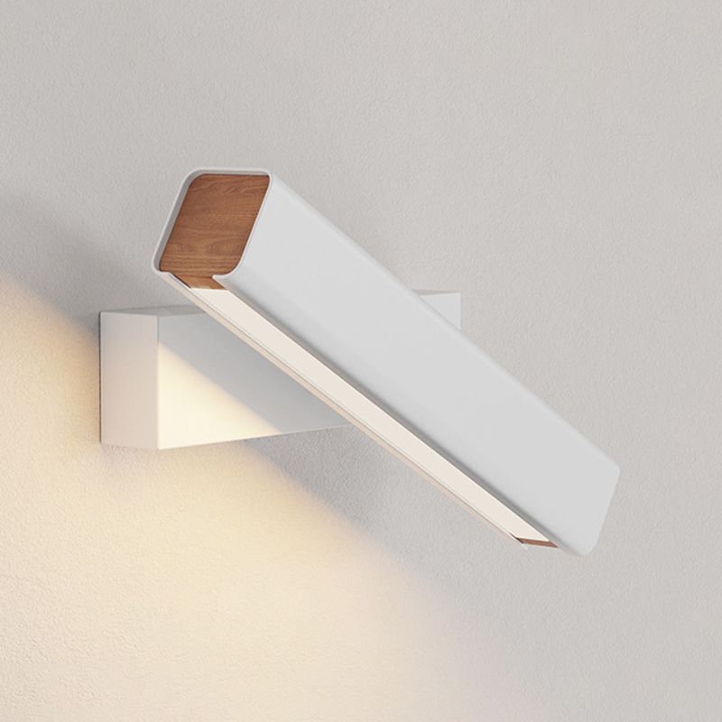 Square Shape Metal Wall Lighting Modern Style 1 Light Wall Mount Lighting