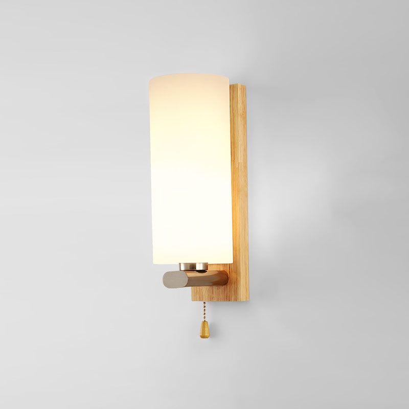 Log de pared cilindroide de color logar