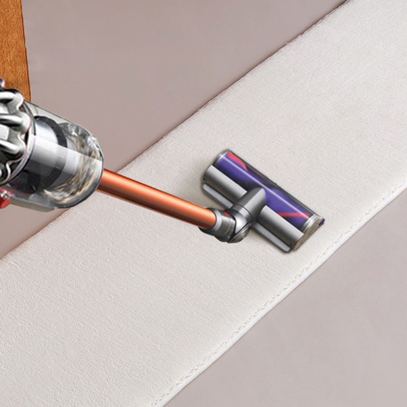 Beige Modern Area Rug Geometric Pattern Polyester Carpet Stain Resistant Rug for Bedroom