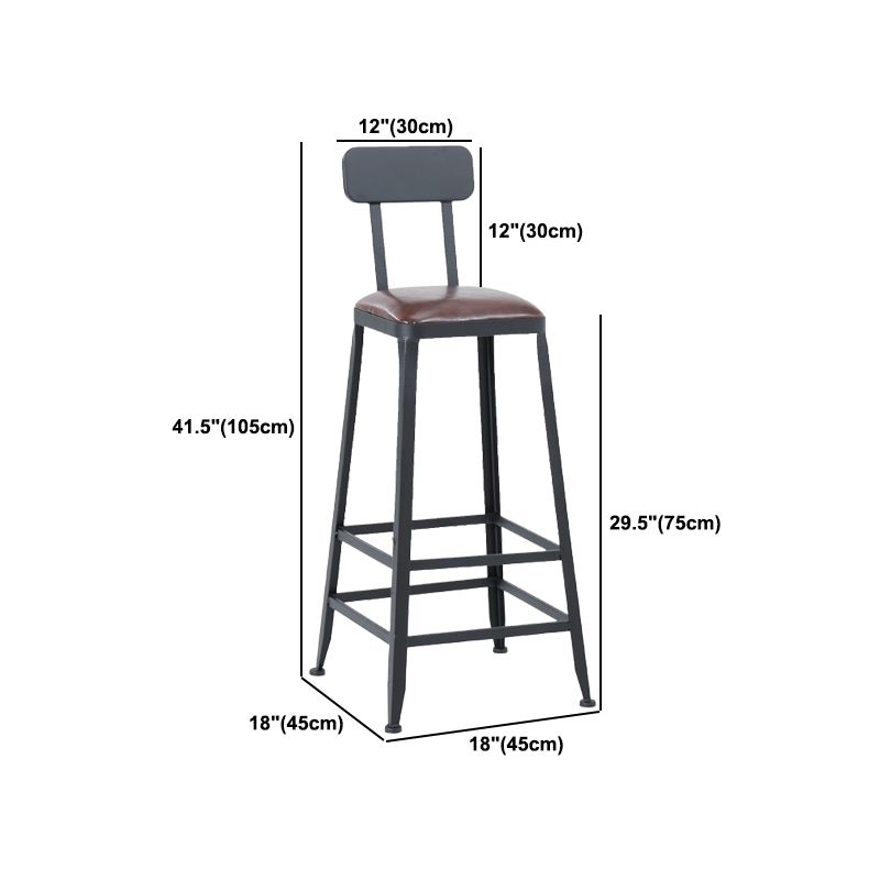 Industrial 1/2/3/5 Pieces Square Bar Table Set Solid Wood Bistro Set