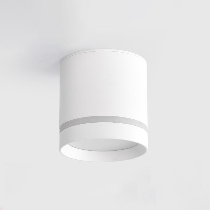 Cylindre couloir Downlight acrylique Macaron LED encastré luminaire