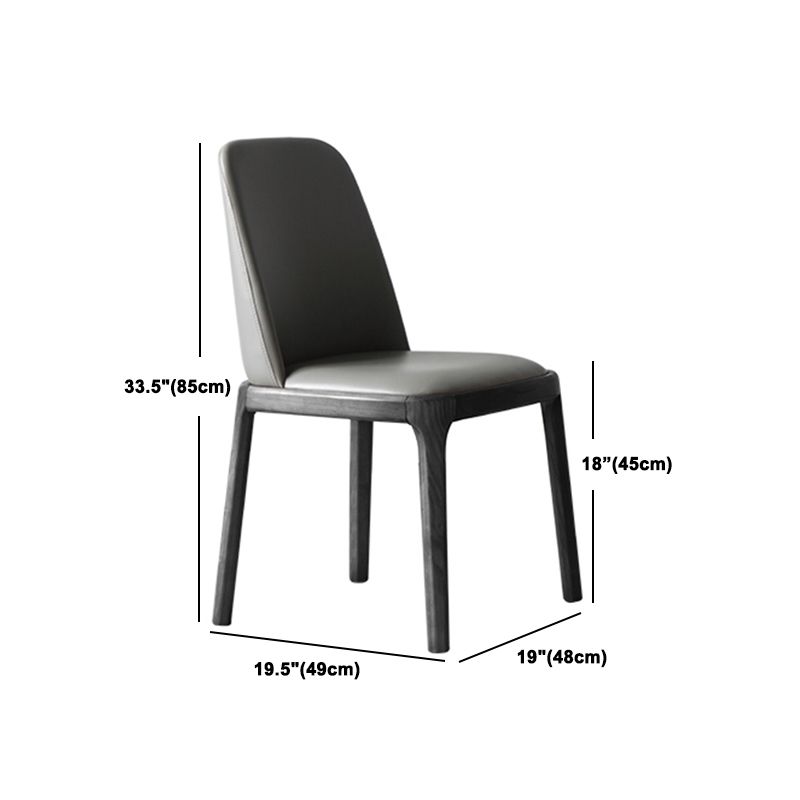 Modern Dining Set 1/4/5 Pieces Solid Wood Pedestal Dining Table with Chairs