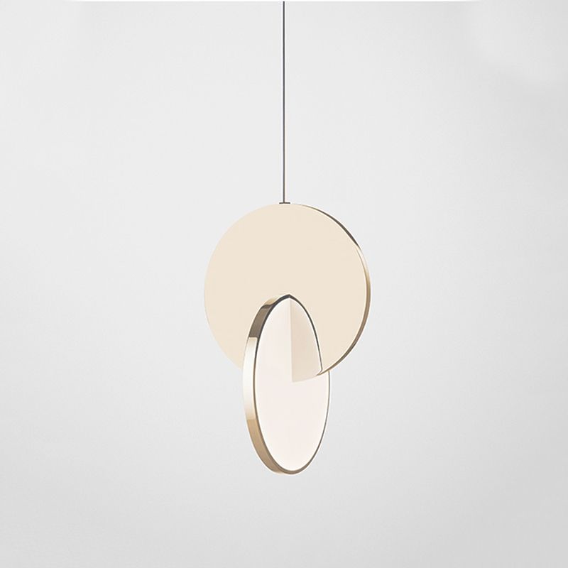 Nordic Metall Hanging Lamp Kit Circle LED Mini Anhänger Licht für Esszimmer
