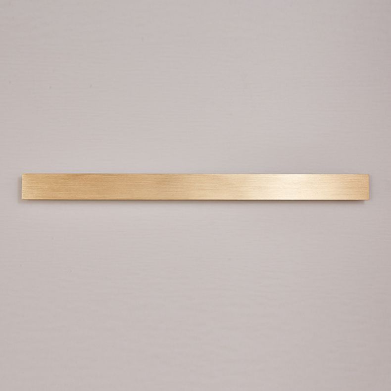Metal Linear Shape Wall Light Modern Style 1-Light Wall Light Sconce