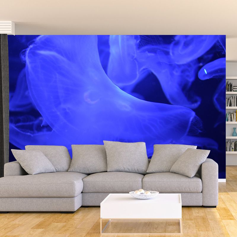 Tropical Sea Fish Mural for Living Room Bedroom, Removable, Customized Size