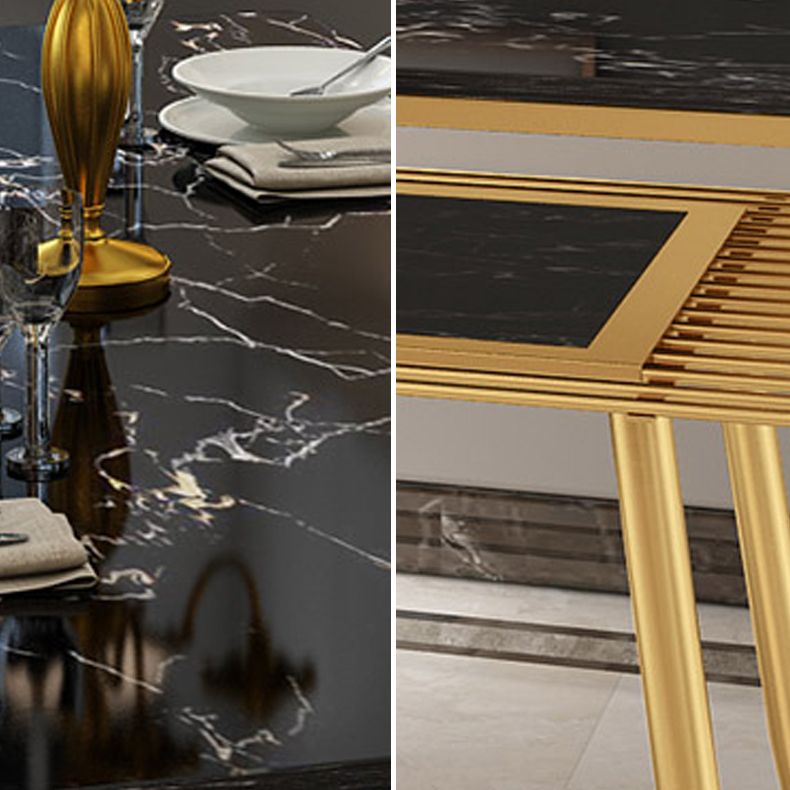 Modern 1/2/5/7 Pieces Dining Set Marble Dining Furniture Set /Separate Items