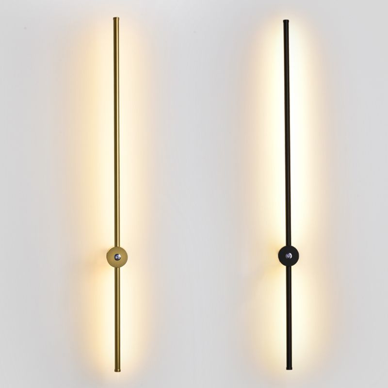 Modern Style Linear Shape Wall Sconce Metal Wall Lighting for Dining Room