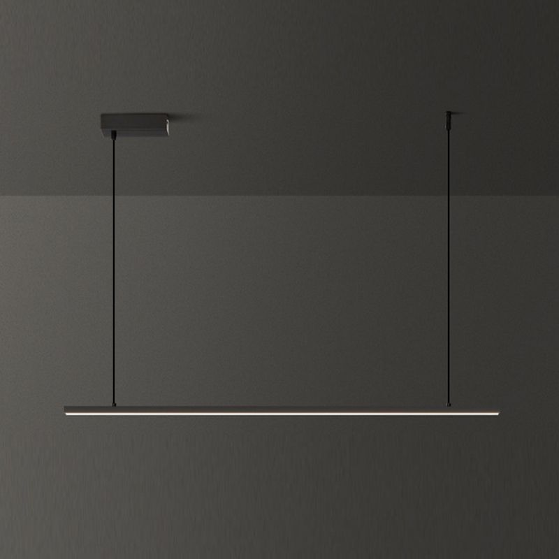 Modern Pendant Lighting Fixtures Metal 1 Light Island Light Fixture for Dining Room
