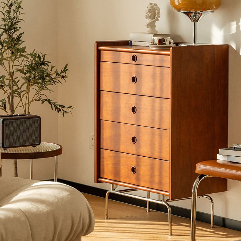 Modern Storage Chest Solid Wood Storage Chest Dresser with Drawers