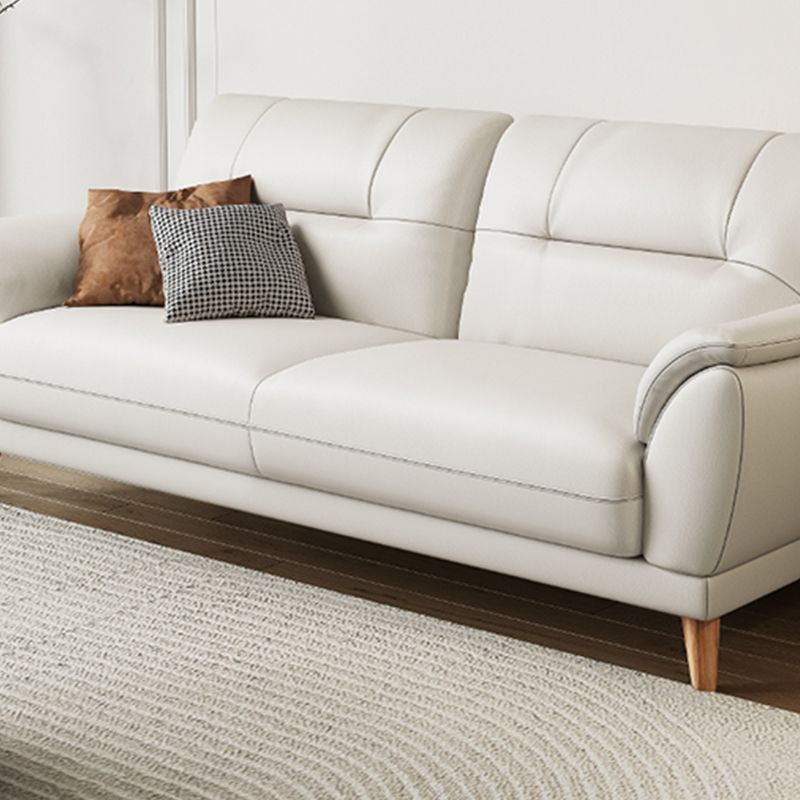 Ultra-Modern Sewn Pillow Back Sofa 33.46"H Pillow Top Arm Wear Resistance Sofa