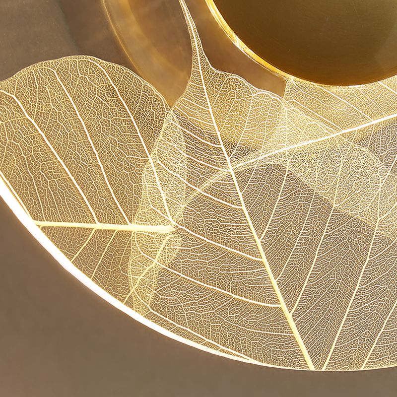 Luz de pared LED de apliques de pared acrílica simple contemporánea para dormitorio de sala de estar