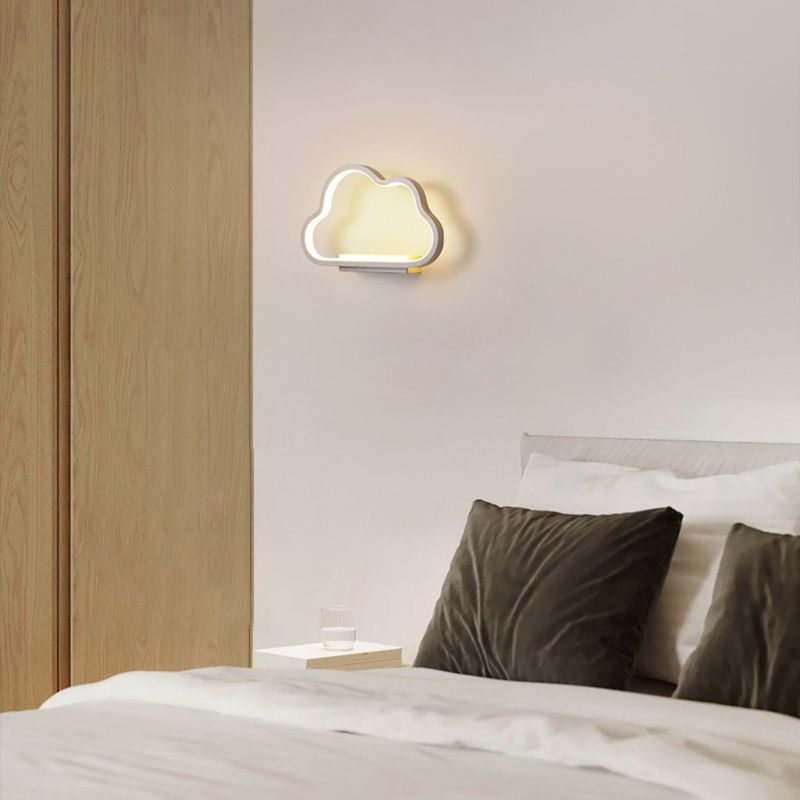 Children Wall Lamp LED Wall Mount Lamp with Silica Gel Shade for Kid's Room