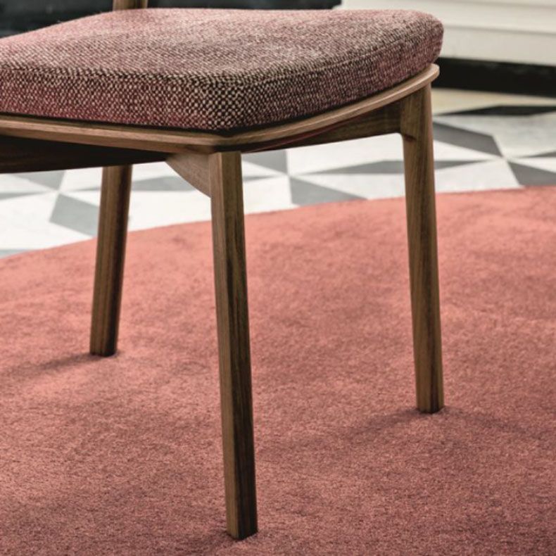 Industrial Kitchen Dining Chai Solid Wood Open Back Dining Chairs