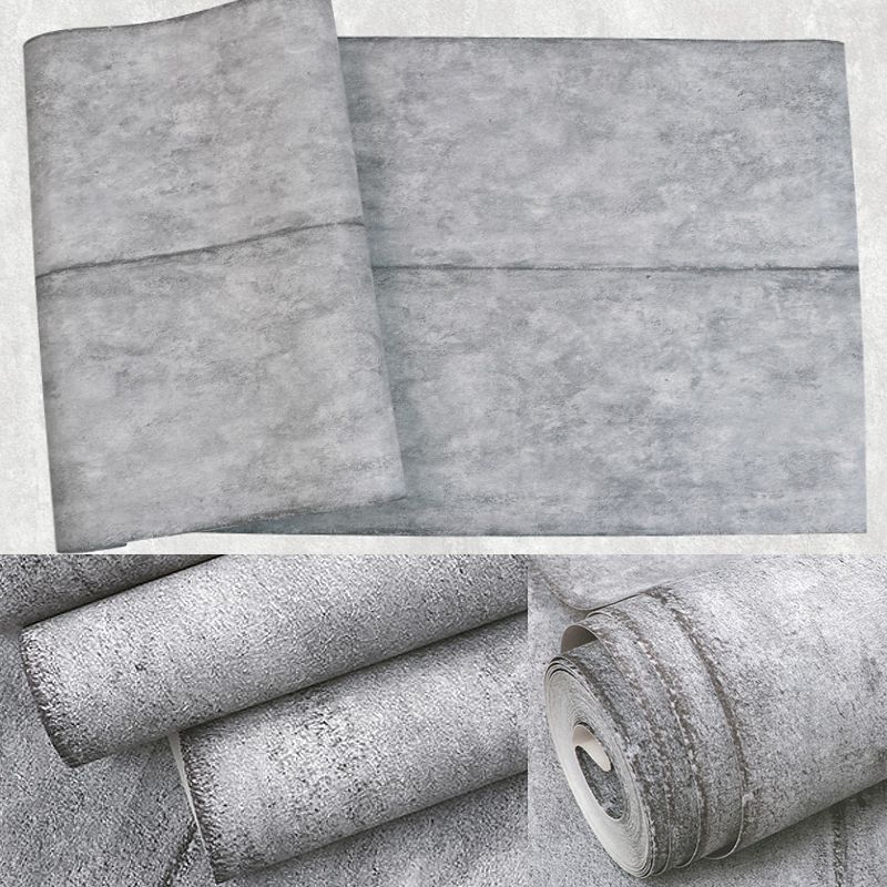 Solid Color Steampunk Wallpaper 57.1-sq ft Ikat Wall Covering for Restaurant, Water Resistant